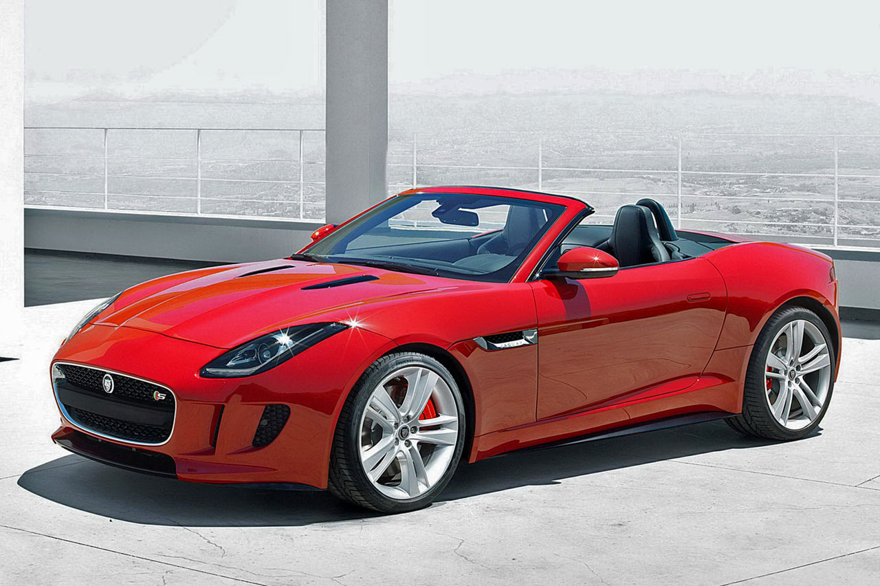 Jaguar F-type front