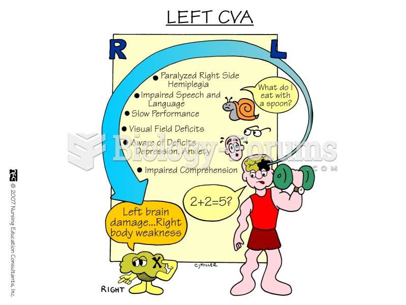 Cerebral Vascular Accident - Left