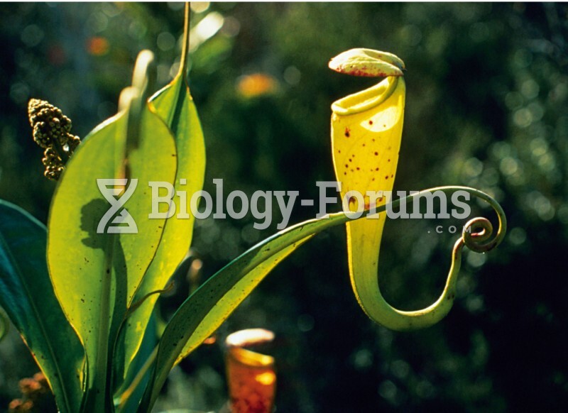 Carnivorous plants of the genus Nepenthes grow in nitrogen-poor soil
