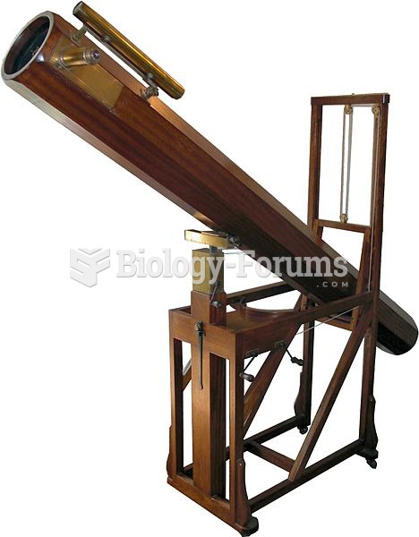 Replica of the telescope used by Herschel to discover Uranus