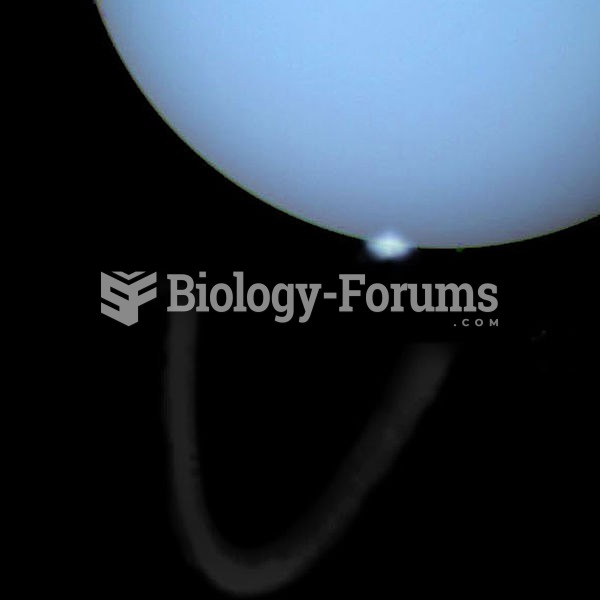 Uranus's aurorae against its equatorial rings, imaged by the Hubble telescope. Unlike the auror