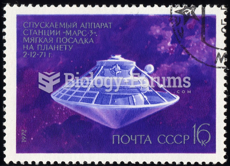Mars 3 lander on a 1972 Soviet stamp.