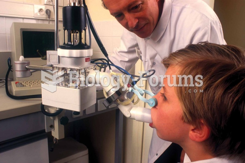 Pulmonary function test