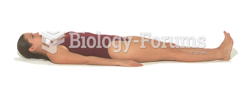 The supine position. 
