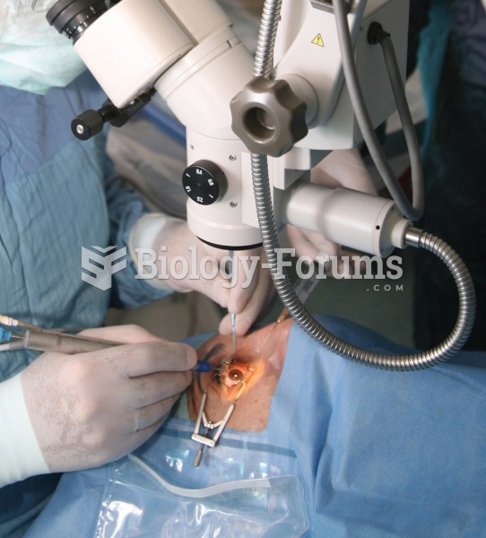 LASIK surgery uses a laser to reshape the cornea. 