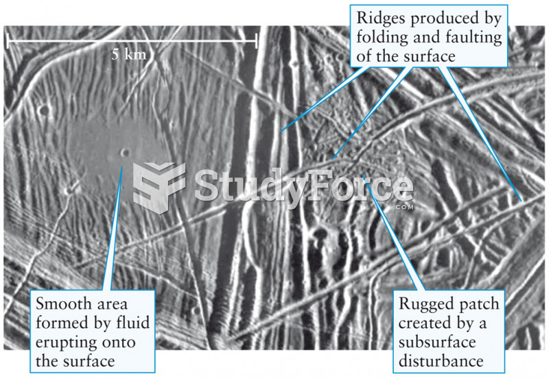 Surface Features on Europa