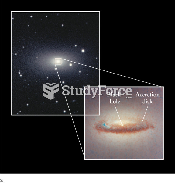 Accretion Disk Around a Supermassive Black Hole