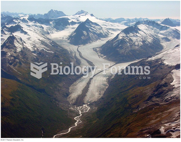 The Chugach Mountains of Alaska