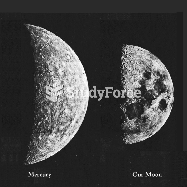 Mercury and Our Moon