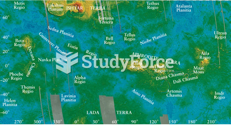 A Map of Venus