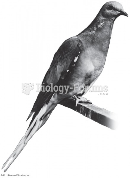 The Passenger Pigeon—a Recent Extinction Example