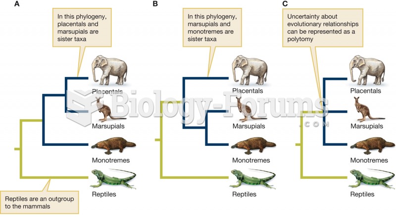 Polytomies represent uncertainty about phylogenetic relationships