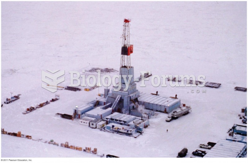 An Oil Exploration Drill Site