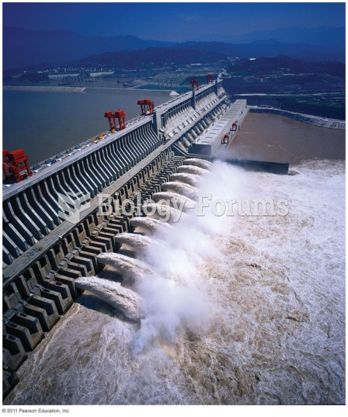 The Three Gorges Dam in China