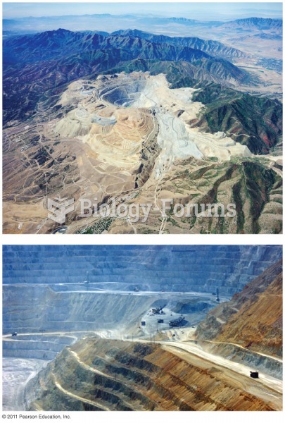 The Bingham Canyon Mine in Utah