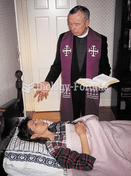 Rituals such as the sacrament of the Anointing of the Sick are important expressions of religious be