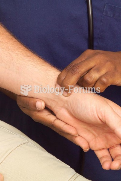 Palpation of the Radial Pulse
