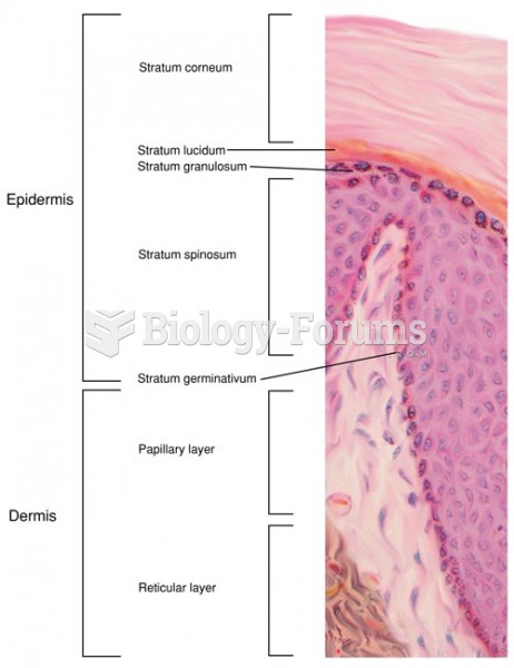 Epidermal and Dermal Layers of the Skin