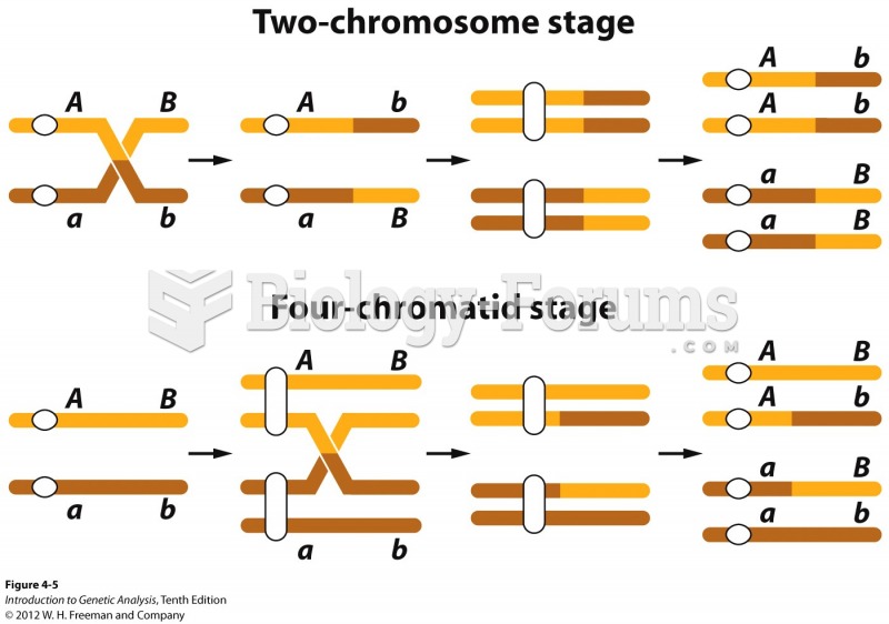 Crossing over is between chromatids, not chromosomes