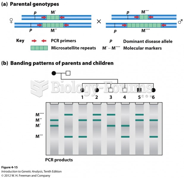 A microsatellite locus can show linkage to a disease gene