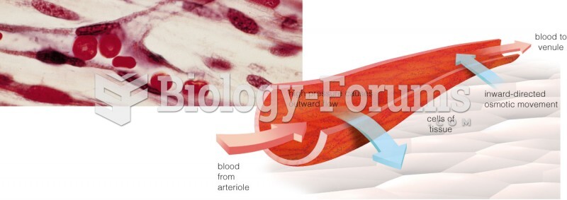 Forces affecting capillary exchange