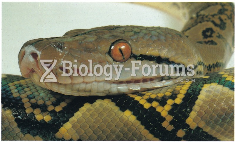 Thermoreceptors in Snakes