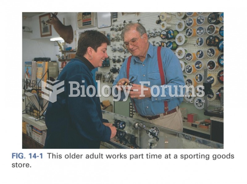 Older adults working