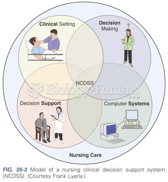 Model of a nursing clinical decision support system