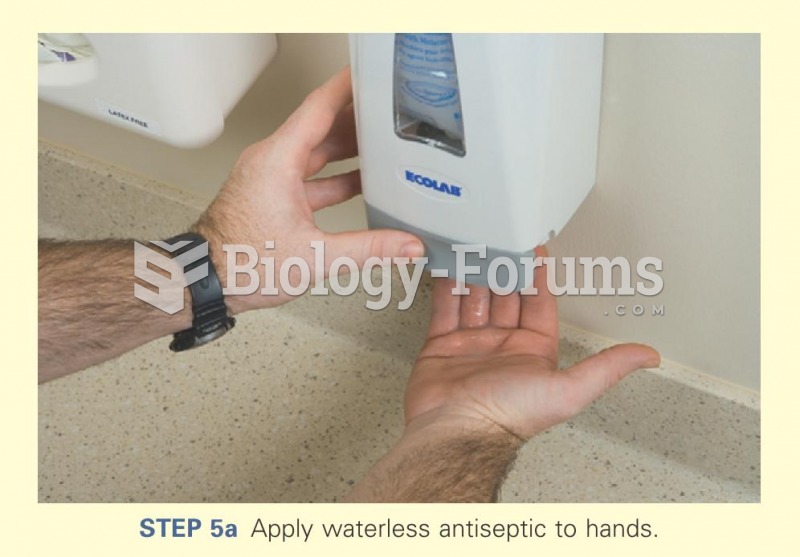 Applying waterless antiseptic