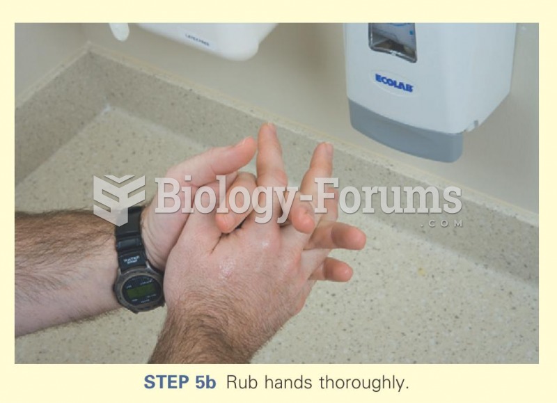 Thorough hand rubbing