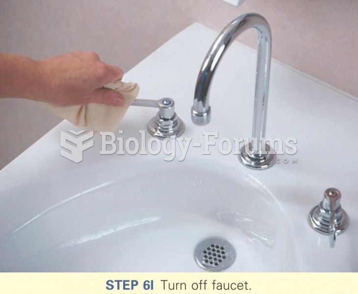 Turn off faucet