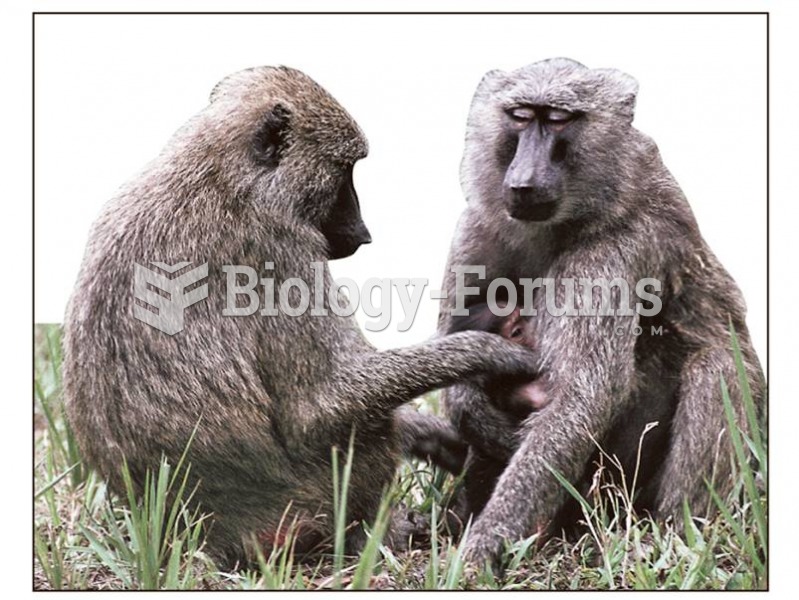 Baboons are African cercopithecines.