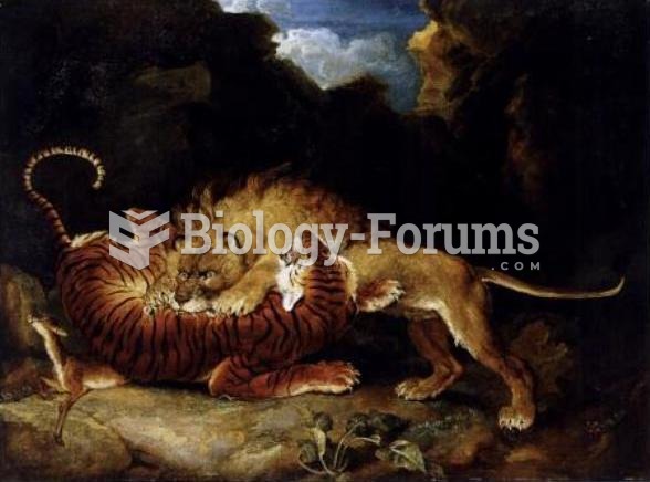 Lion and Tiger Fighting by James Ward, 1797