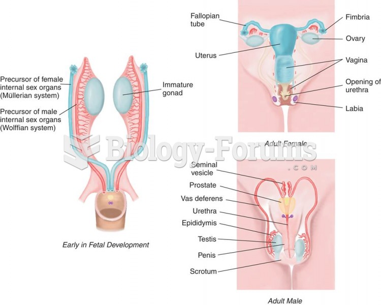 Development of the Internal Sex Organs