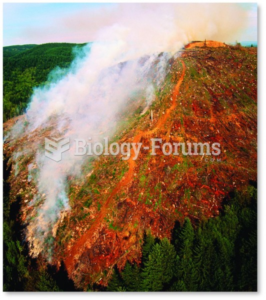 Prescribed burn in Pukaskwa National Park.
