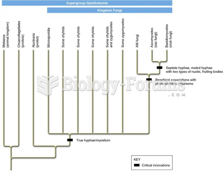 Evolutionary relationships of the fungi