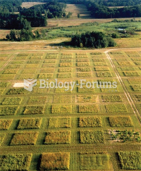Aerial and close-up views of a large biodiversity experiment in Cedar Creek, Minnesota. Each of the 