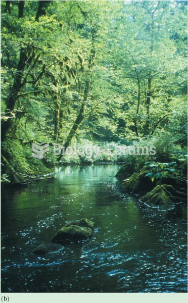 (a) Feeding by bear on salmon results in large allochthonous inputs of nutrients into (b) the forest