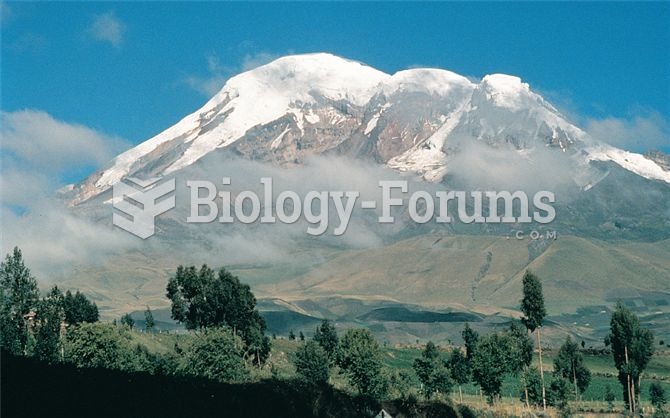 On the slopes of Chimborazo, a 6,310 m high volcanic peak in the Andes Mountains of Ecuador, Alexand