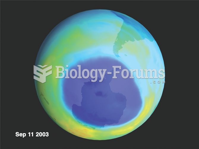 The ozone hole in September, 2003. Even as scientists verified that the rate of ozone depletion was 