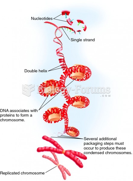Levels of DNA packaging to create a chromosome