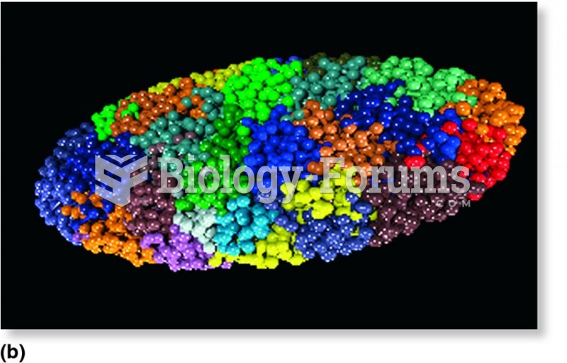 A molecular model showing chromosome territories in the cell nucleus of humans