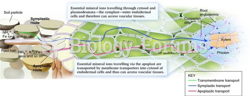 Symplastic and apoplastic transport of mineral ions in roots