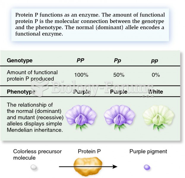 How genes produce proteins that determine traits in a simple dominant-recessive relationship.