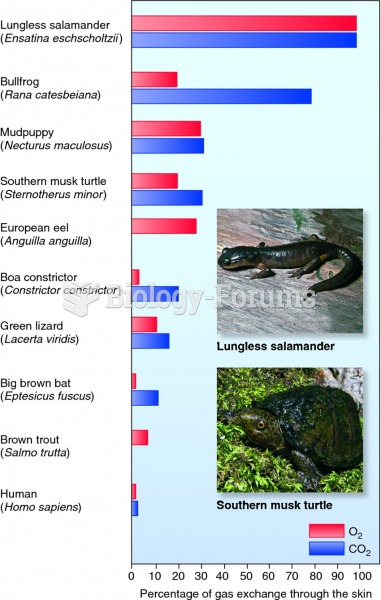 Gas exchange across body surfaces.