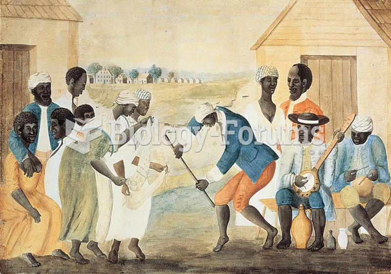 A depiction of slaves on a South Carolina plantation, around 1790. Likely of Yoruba descent, they pl