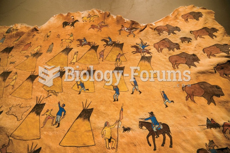 This Native American depiction of the Sand Creek Massacre, painted on a buffalo hide, shows the Indi