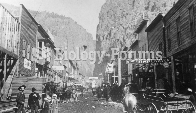 Creede, Colorado, circa 1890, a rough silver mining town that grew from 660 people in 1889 to over 1