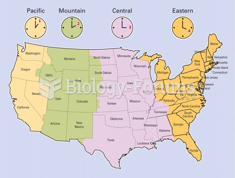 Having a time zone map located near the telephone will assist you when making long distance calls ou