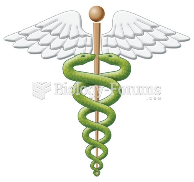 A caduceus, the emblem of the medical profession.